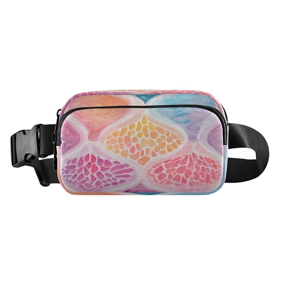 Fanny Pack Fashion Waist Packs Women's Waist Packs Men's Waist Packs Youth's Waist Packs Mobile Wallet Travel Shopping Running Hiking Fanny Pack Colorful Pattern