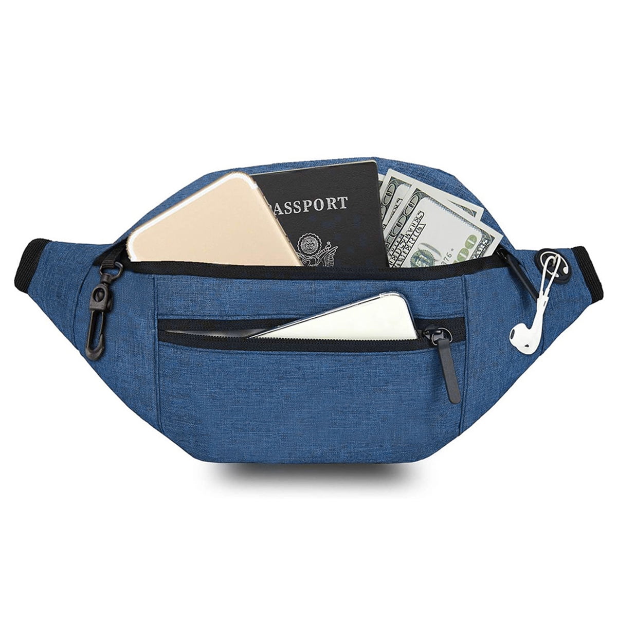 Fanny Pack For Women Waist Bag Female Shoulder Messenger Bag Chest Bags Travel Bags Black Walmart