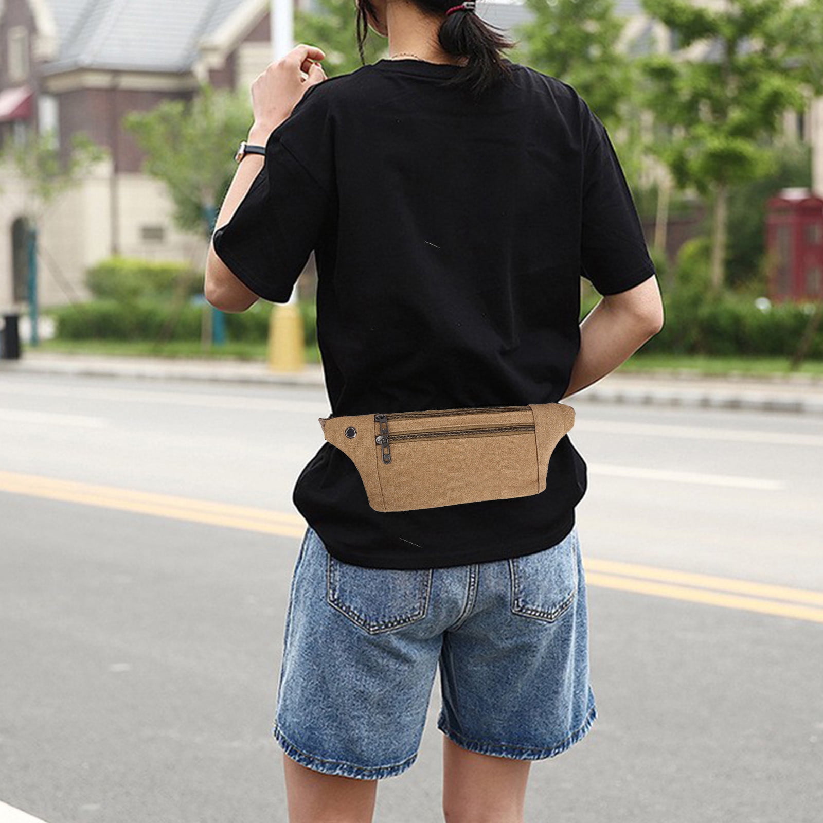 Ecosusi fanny pack for women waist bag belt bag small pouch for travel cell phon new arrivals