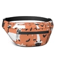 thumbnail image 1 of Fanny Pack Halloween Cat Pattern Waist Pack Bag,Running Cross Bag,Waterproof Large Fanny Packs for Women Men for Travel Running Hiking Cycling, 1 of 6