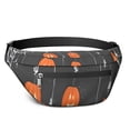 thumbnail image 1 of Fanny Pack Halloween Spider Web Pumpkin Pattern Waist Pack Bag,Running Cross Bag,Waterproof Large Fanny Packs for Women Men for Travel Running Hiking Cycling, 1 of 6