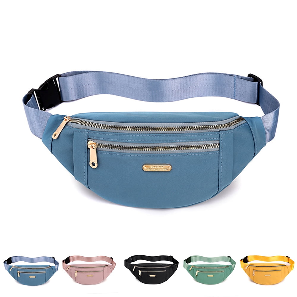 Fanny Pack Traveling Belt Pouch Waist WalletBlue