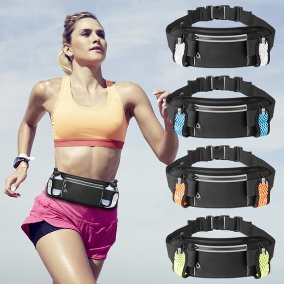 Fanny Pack Waist Bag - Runner Small Hip Pouch Bum Bag Running Belt Bag, Fashionable Sport Slim for Jogging Hiking Women Men