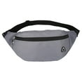 thumbnail image 1 of Fanny Pack for Men Women,Crossbody Waist Bag Pack,Belt Bag for Travel Walking Running Hiking Cycling,Easy Carry Any Phone,Wallet (Gray), 1 of 5