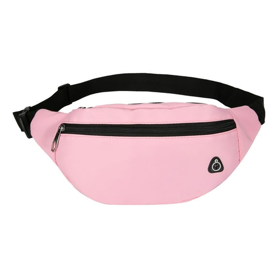 Fanny Pack for Men Women,Crossbody Waist Bag Pack,Belt Bag for Travel Walking Running Hiking Cycling,Easy Carry Any Phone,Wallet (Pink)