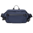 thumbnail image 1 of Fanny Pack for Men Women Plus Size Waist , Gym Outdoor Fashion Belt Waist Bag Pack Pouch-blue, 1 of 5