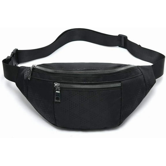 Fanny Pack for Men Women - Water Resistant Fashion Waist Bag Pack with Adjustable Strap for Travel Hiking Running Outdoor Sports.