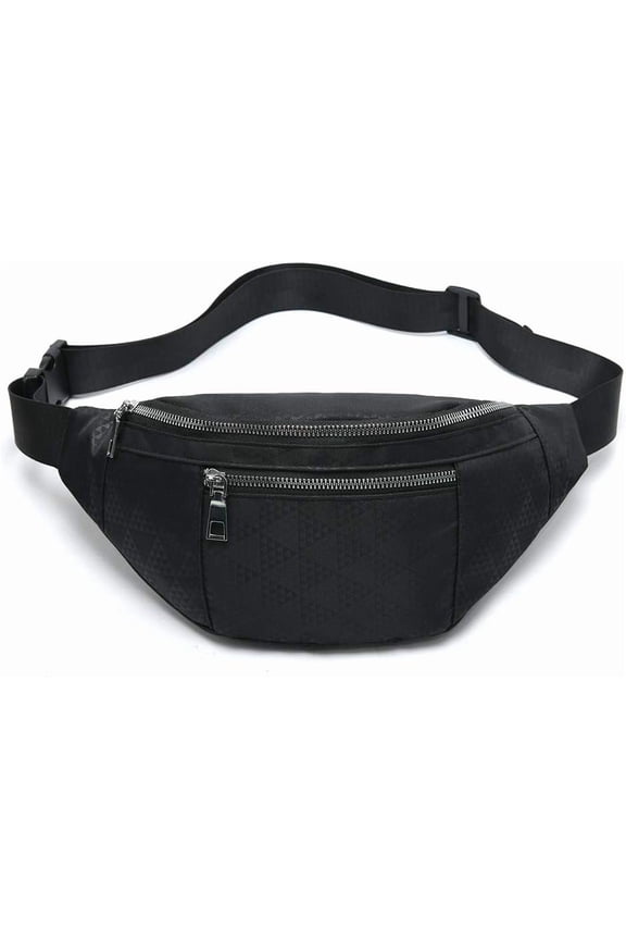 Fanny Pack for Men Women - Water Resistant Fashion Waist Bag Pack with Adjustable Strap for Travel Hiking Running Outdoor Sports.