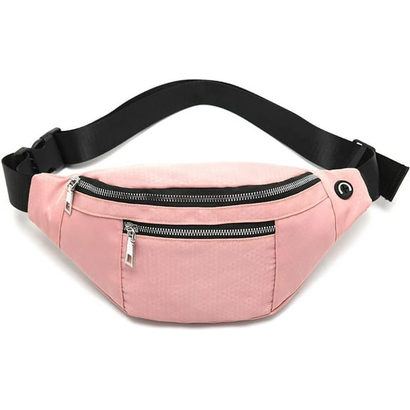 Fanny Pack for Men Women - Water Resistant Fashion Waist Bag Pack with Adjustable Strap for Travel Hiking Running Outdoor Sports.