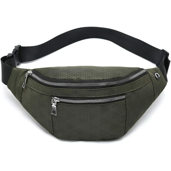 Fanny Pack for Men Women - Water Resistant Fashion Waist Bag Pack with Adjustable Strap for Travel Hiking Running Outdoor Sports.