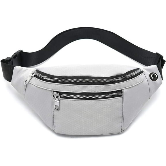Fanny Pack for Men Women - Water Resistant Fashion Waist Bag Pack with Adjustable Strap for Travel Hiking Running Outdoor Sports.