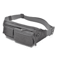 thumbnail image 1 of Fanny Pack for Men Women, Water Resistant Small Waist Bag Pack for Running Cycling Workout - grey, 1 of 5