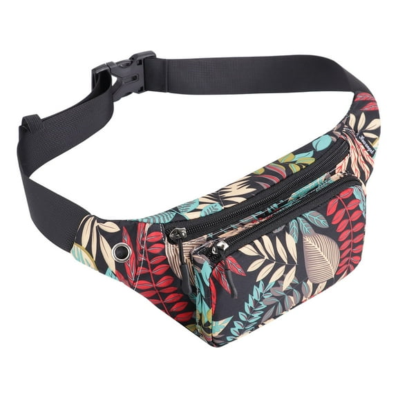 Fanny Pack for Women & Men - Crossbody Waist Bag Lightweight Belt Bum Bag for Sports, Travel, Hiking, Everyday Use