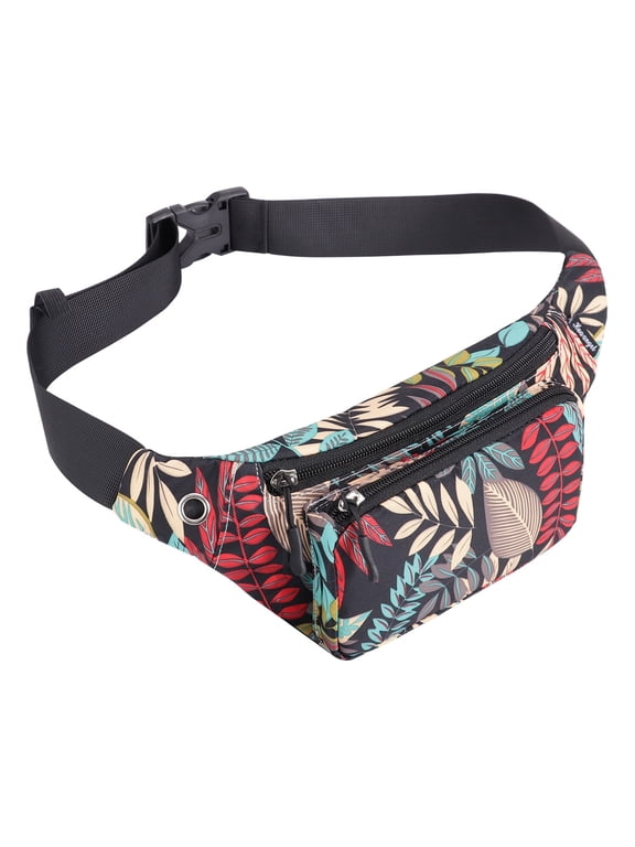 Fanny Pack for Women & Men - Crossbody Waist Bag Lightweight Belt Bum Bag for Sports, Travel, Hiking, Everyday Use