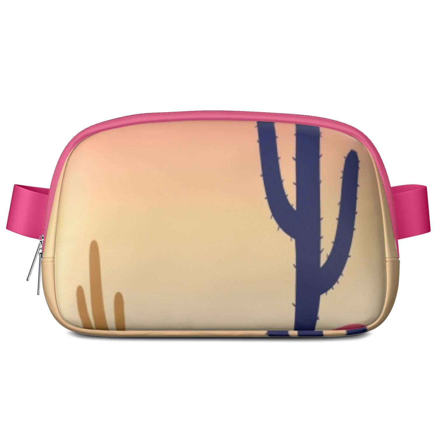 Fanny Packs for Women Fashion Waist Packs Bag with Adjustable Strap Cactus Desert Waterproof Everywhere Crossbody Belt Bag for Outdoor Sports