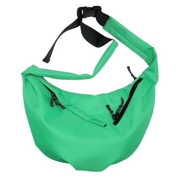 Fanny Packs for Women Men Casual Slouchy Nylon Crossbody Waist Bag Large Travel Belt Sling Bag