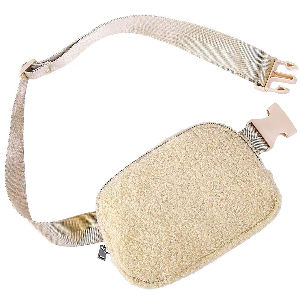 Fanny Packs for Women Men Fashion Crossbody Belt Bag White Walmart