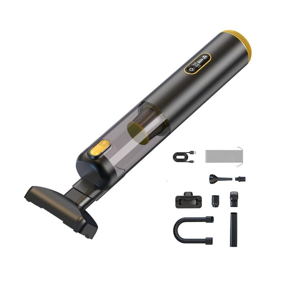 Fanoery 18000Pa Lightweight Handheld Vacuum Multiple Attachments Storage Included Compacted