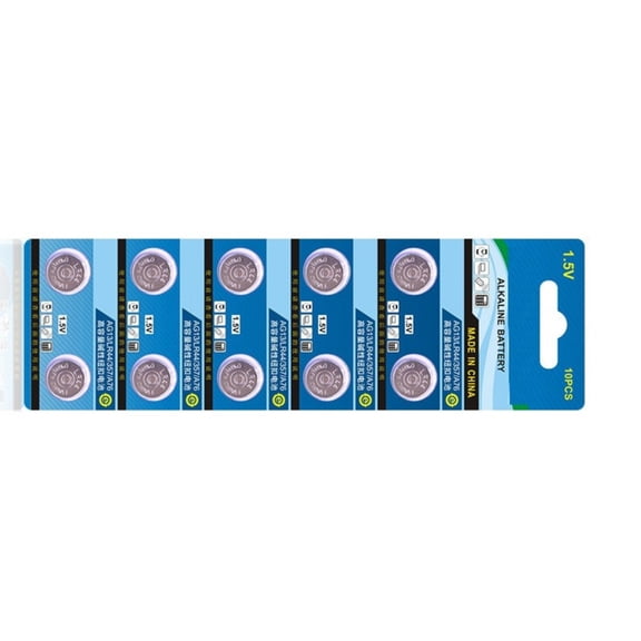 Fanoery 20Piece/10Pieces LR44 AG13 Watch Battery, Reliability Performances 1.5V Button Cell Batteries for Small Electronics