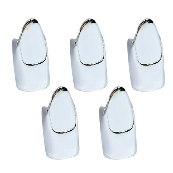 Fanoery 5PCS Unique Nail Rings Alloy Fashion Statement Jewelry Fingertip Nail Art Rings