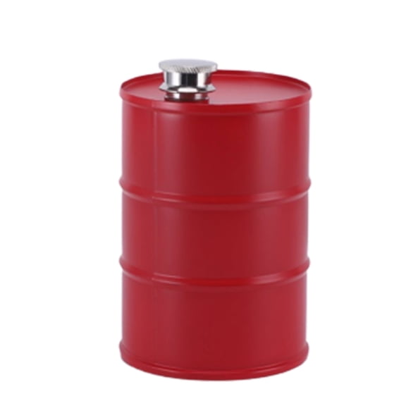 Fanoery 750ML Stainless Steel Hip Flask with Sealing Lid Portable Hip Flask Leakproof Whiskey Wine Pot Whiskey Beer Bottle