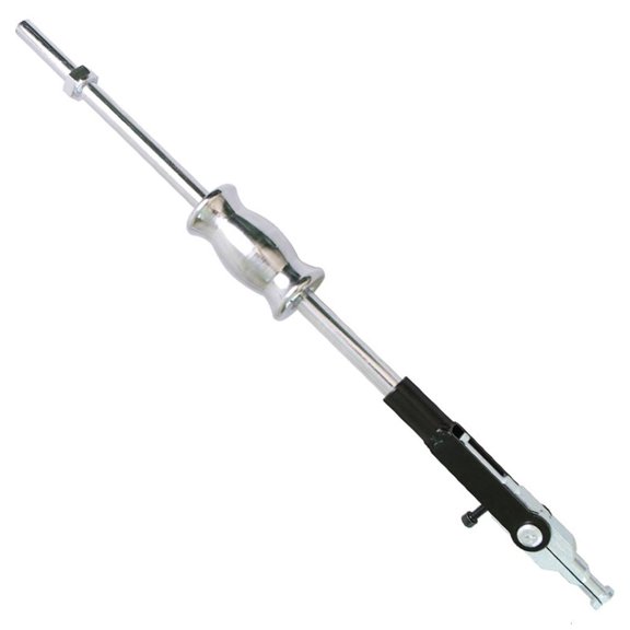 Fanoery Adjustable Long Handle Steel Slide Hammer Puller With 2 Heads Heavy Duty 15-45mm Bearing Extractor For Car Maintenance