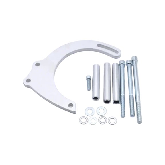 Fanoery Aluminum Cooling System Bracket Adjustable Water Pump Support for Car Engine