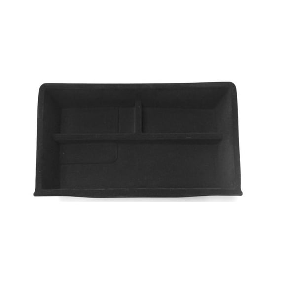 Fanoery Anti-skid Under for Seat Organizer Drawer Box Black Flocking Auto Interior Storage Box for Interior Accessories