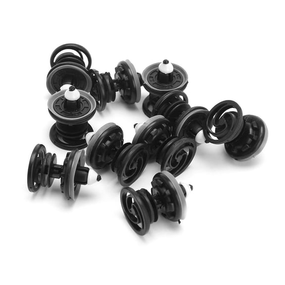 Fanoery Car Body Retainer Clips Tailgate Handle Rod Fastener Auto License Plate Push Pin Rivets Door Trim Door Panel Liner Clamp