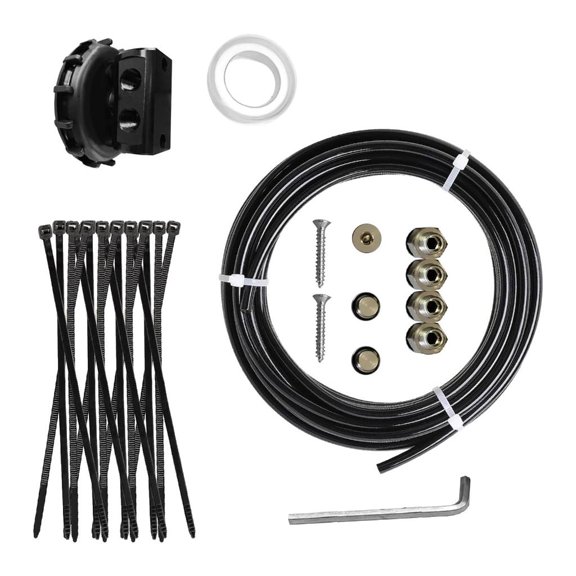Fanoery Car Complete Drivetrain Vent Breather System Kit, Transmission Air Pressure Equalizers For 170112, Enhances Performances