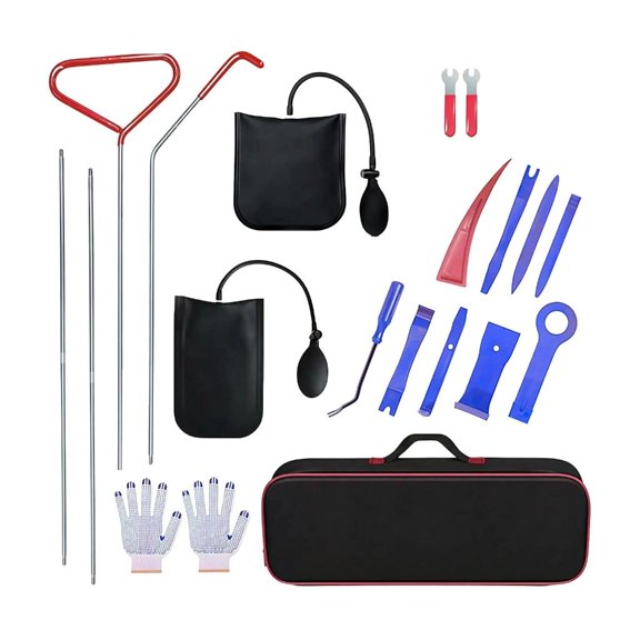 Fanoery Complete Automotive Dents Puller Kit For Door Gaps And Interior Trim Removal