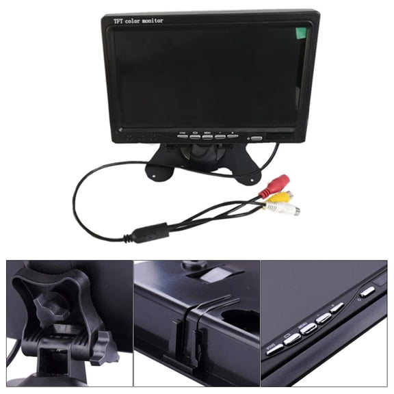 Fanoery Digital TFT LCD Display HD- 480*234 Resolution Monitor for Better Visual Effect