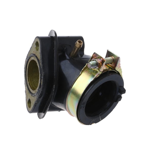 Fanoery Moped Scooter ATV Carburetor Intake Manifold Adapter Carb Pipe ATV Dirt Bike Pit