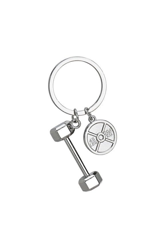 Motivational Workout Keyring Boxing Glove/Dumbbell/Golf Head Fitness Keychain Inspirational Sports Keyring Accessory