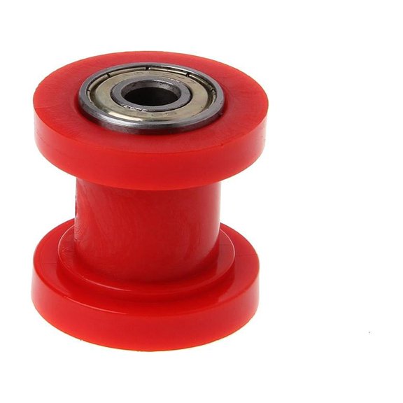 Fanoery Motorcycle 10mm Drive Chain Pulley Roller Slider Tensioner Wheel Guide Adapter