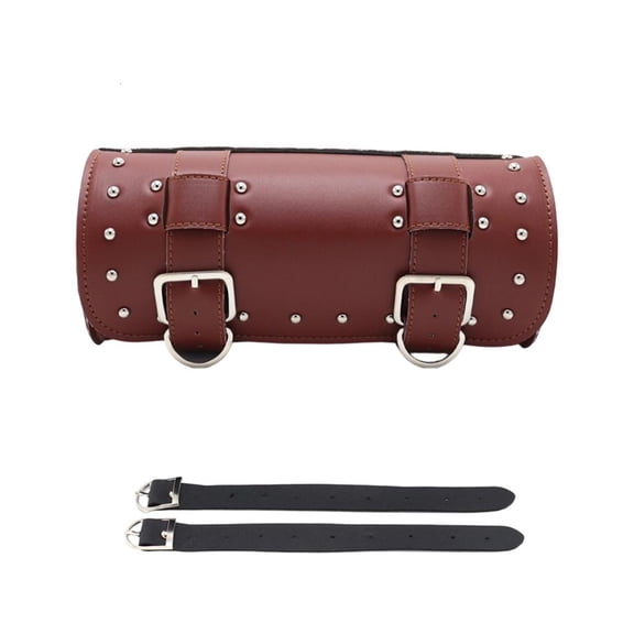 Fanoery Motorcycle Tool Bag Front Fork Handlebar Saddlebag Roll Barrels Handlebar Bag