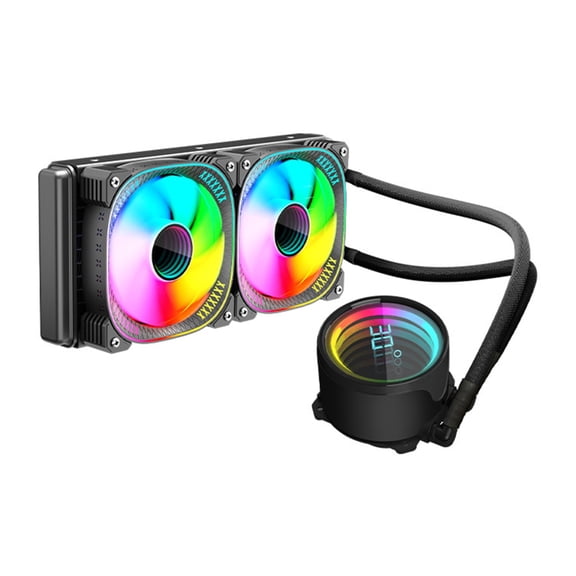 Fanoery Silents Operations Liquid CPU Coolers with ARGB Controller and 240mm High Efficiency Radiators for Overclocking
