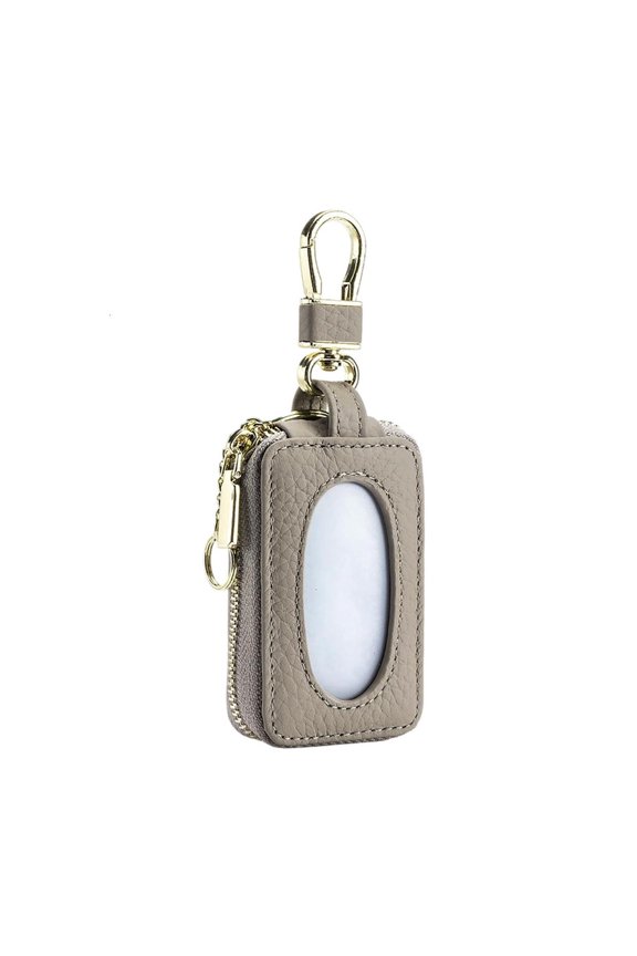 Small Remote Case with Finish and Clip Carry for Daily Use Key Case with Card Slot, Full Closure, and Bag Carry Clip