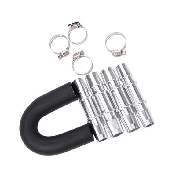 Fanoery Universal Aluminum Heater Core Bypass Loop Kit Reduces Engine Heating Time By 30 Percent