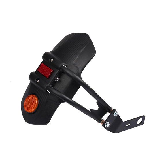 Fanoery Universal Motorcycle Rear Mud Guard with Shock Adjustment Suitable for Sportbike