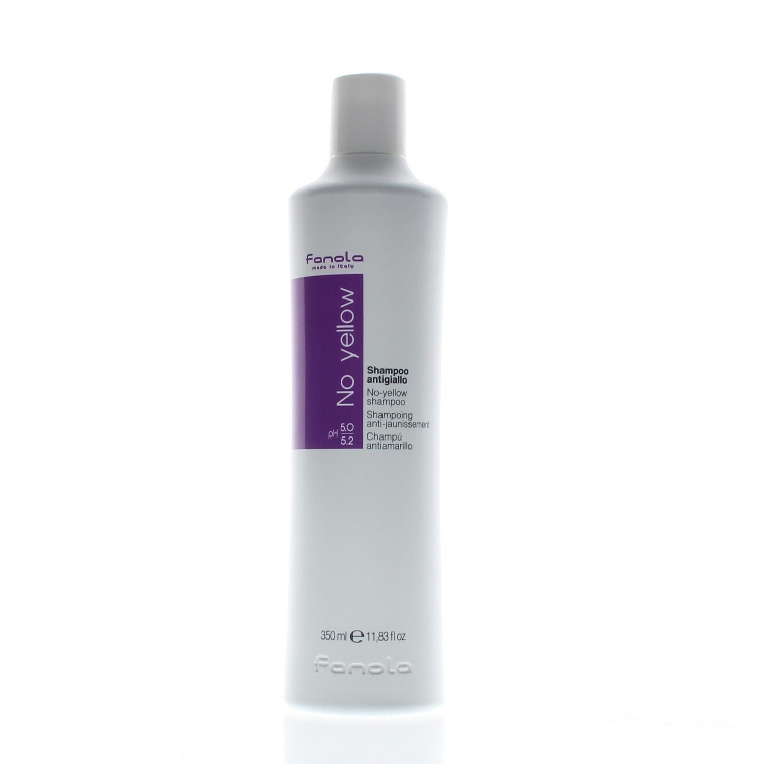 Fanola No Yellow Color Protection & Enhancing Daily Shampoo, 11.83 fl oz