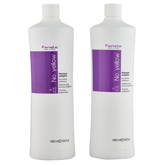 Fanola No Yellow Shampoo, 33.8 oz 2 Pack