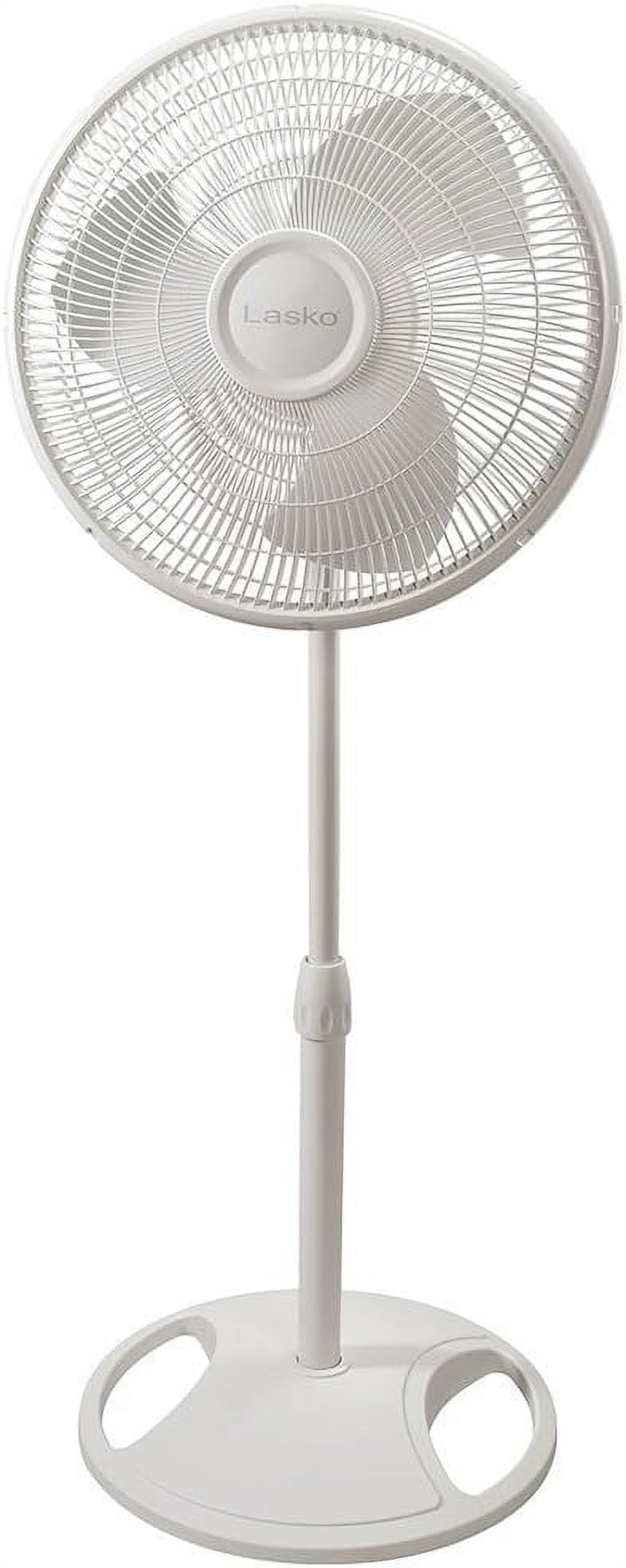 Fans 2520C Oscillating Stand Fan, White 16C