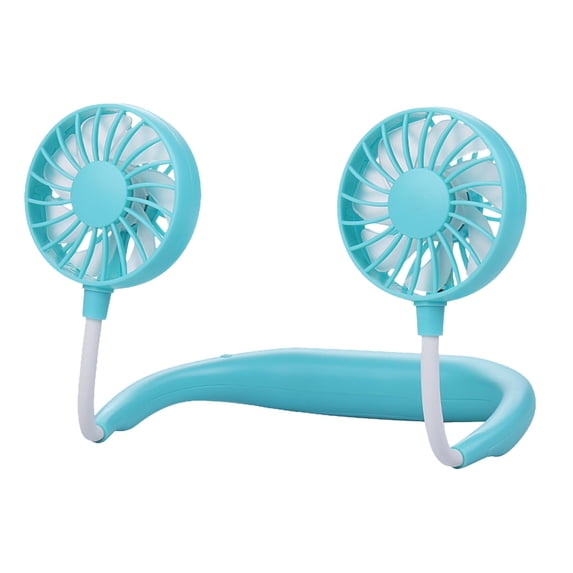 Fans on Clearance ASXITE Fans that Blow Cold,The Third-generation Sports Portable Neck Hanging Luminous Aromatherapy Fan With Ultra Long Battery Life Lazy People Hanging Neck Silent Small Fan