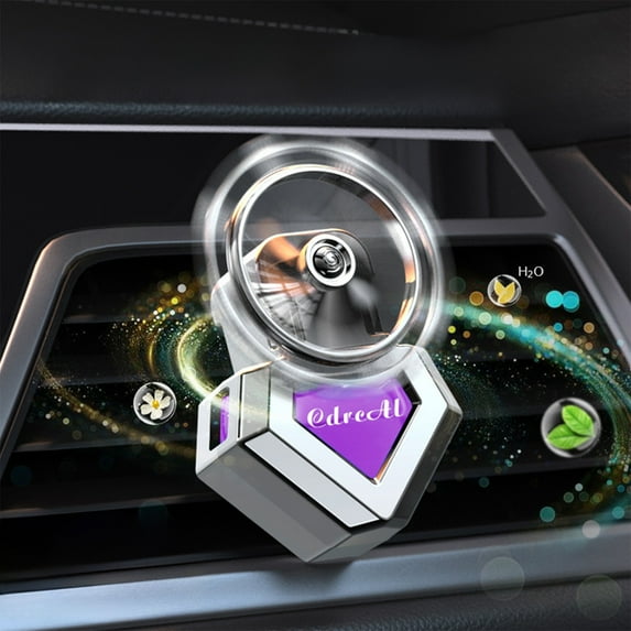 Fans on Clearance ASXITE Fans that Blow Cold,Car Fans,Car Mounted Car Breath Outlet Perfume Decoration Accessories Fan Blades Will Rotate Small Fan Oil Car Odor Removal6ml