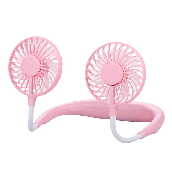 Fans on Clearance ASXITE Fans that Blow Cold,The Third-generation Sports Portable Neck Hanging Luminous Aromatherapy Fan With Ultra Long Battery Life Lazy People Hanging Neck Silent Small Fan