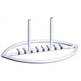 thumbnail image 1 of Fans With Pride 864160 Goal Post Flag Base, White, 1 of 2