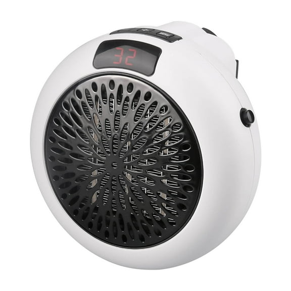 Fans on Clearance ASXITE Fans that Blow Cold,Desk Fan,Mini Heater Small Household Desktop Portable Heater Wall Mounted Circular Heating Fan