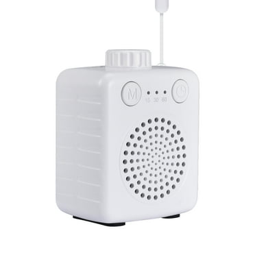 Fansbe Sleep Small Adults Sound Machine Travel Size, White Noise Machine Home Baby Portable(White)