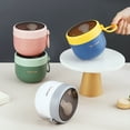 thumbnail image 1 of Fanshao Pink Plastic and Stainless Steel Insulated Soup Food Storage Jar, 1 of 7